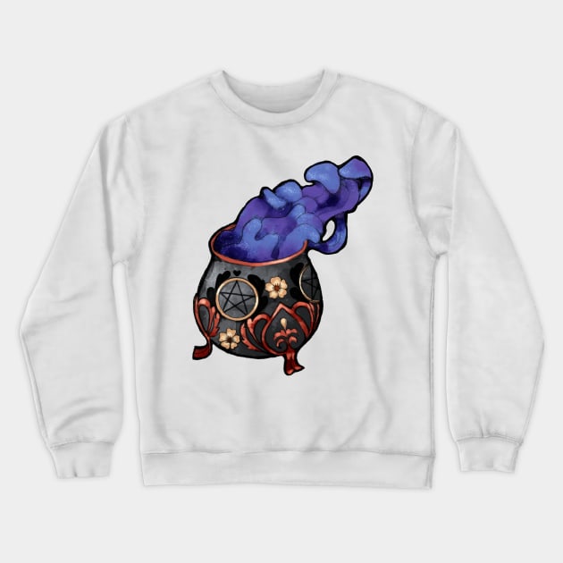 Witch Cauldron Crewneck Sweatshirt by JJLosh